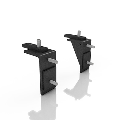 Reinforcement bracket for Trigano extensions on Fiat chassis