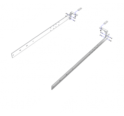 Reinforcement kit for Sawiko RA030 extensions