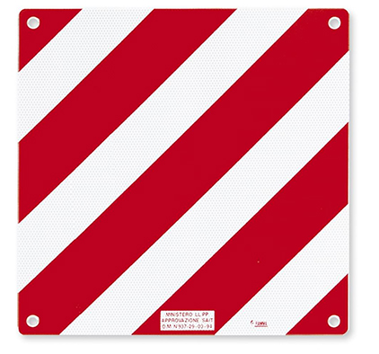 Warnschild Aluminium