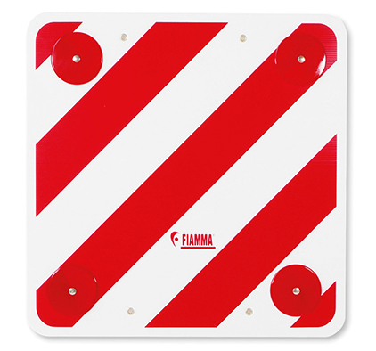 Hazard sign plastic